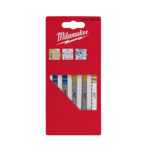 ΛΑΜΕΣ ΣΕΓΑΣ MIX 5ΤΕΜ MILWAUKEE 4932345825